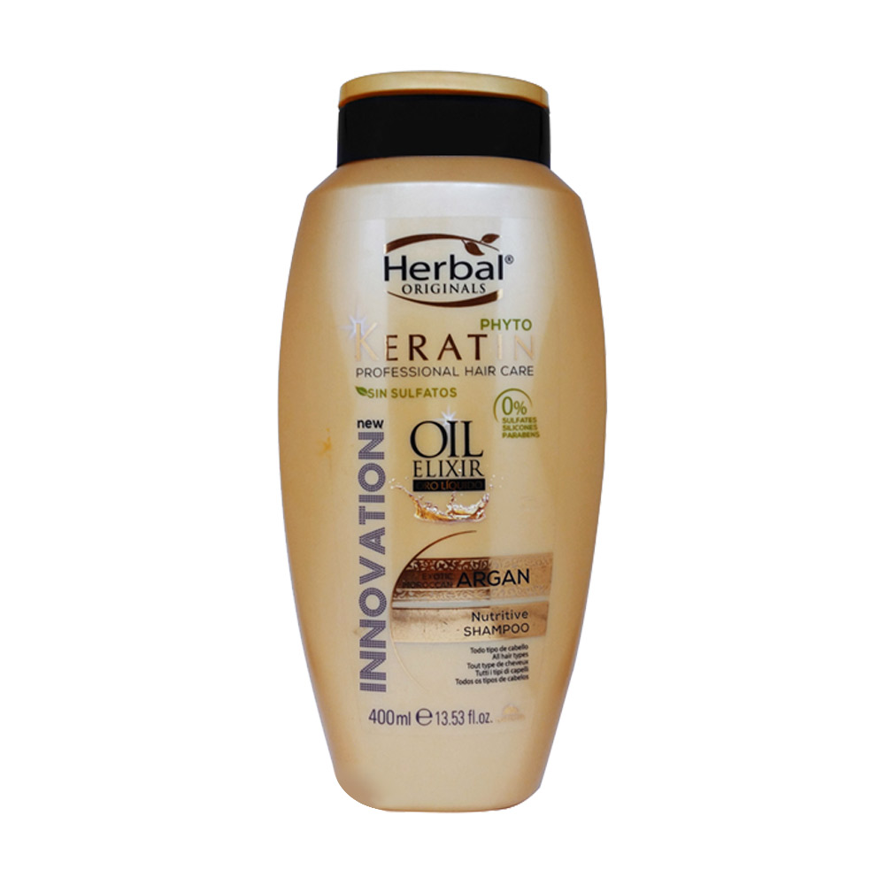 شامپو فیتوکراتین هربال حاوی روغن آرگان Herbal Argan Oil
