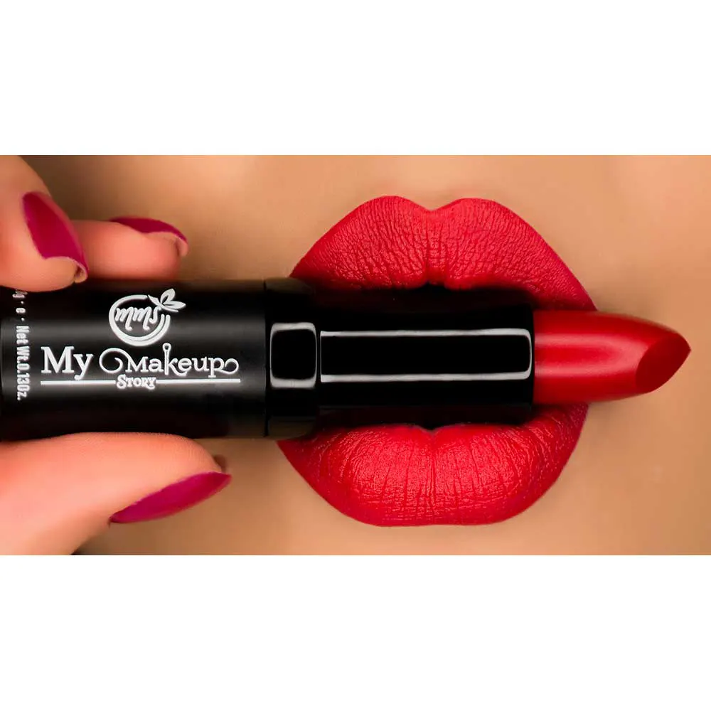 رژلب جامد بادوام استیک مات Lippy مای میکاپ استوری 5