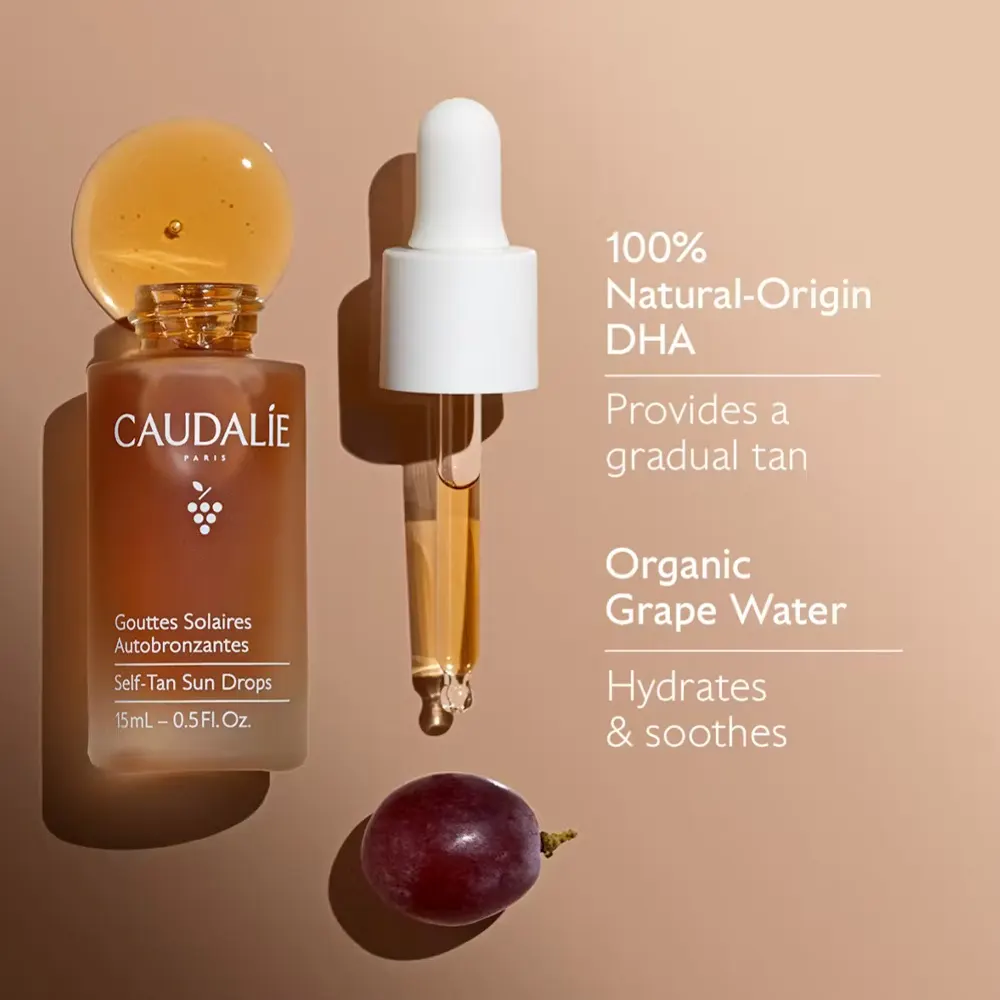 قطره برنزه کننده صورت کدلی Caudalie 2