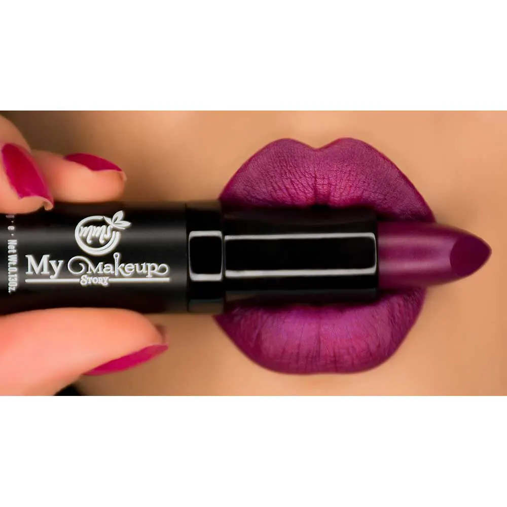 رژلب جامد بادوام استیک مات Lippy مای میکاپ استوری 4