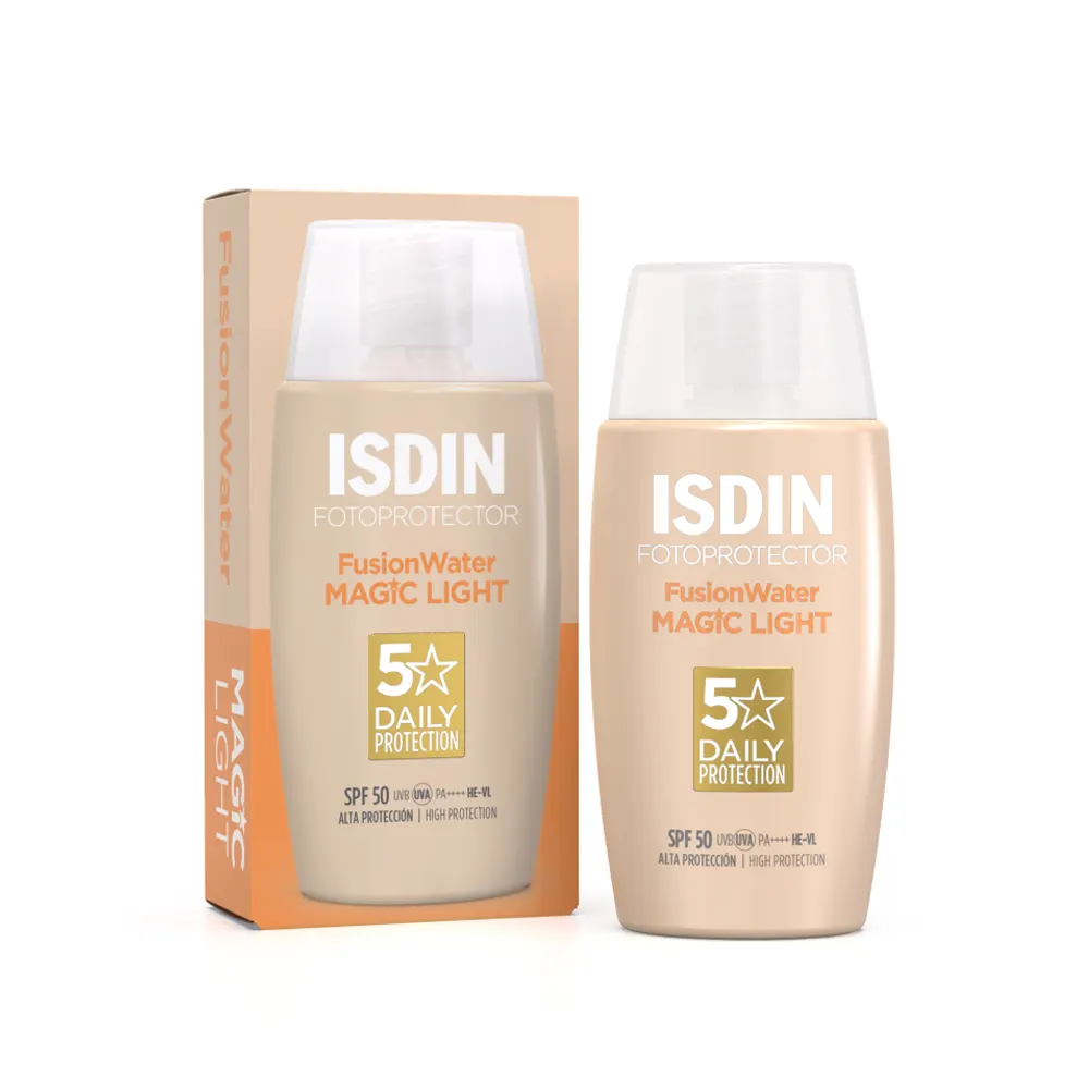 ضد آفتاب ایزدین فیوژن واتر رنگی SPF50