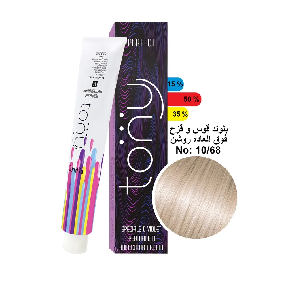 رنگ مو تونی سری قوس و قزح