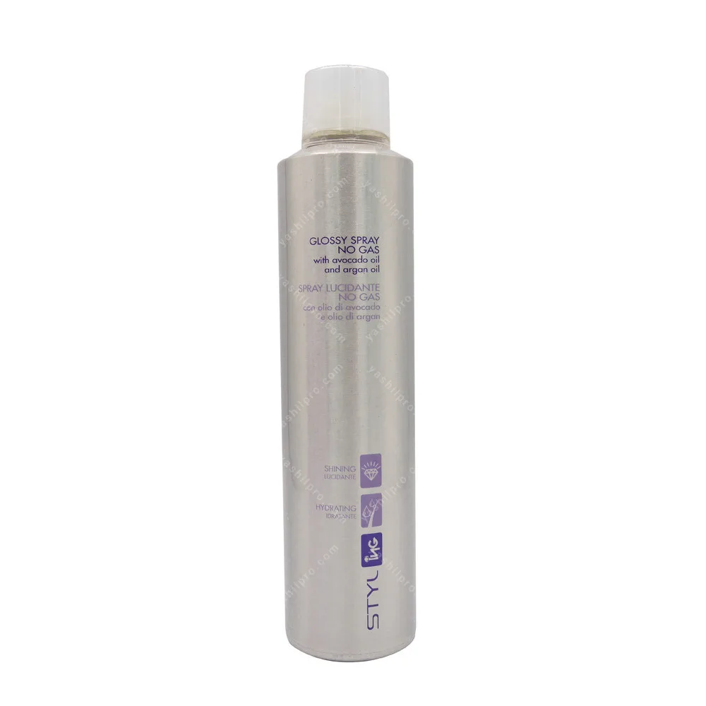 اسپری حالت دهنده و براق کننده مو ING مدل GLOSSY SPRAY حجم 250میلی لیتر