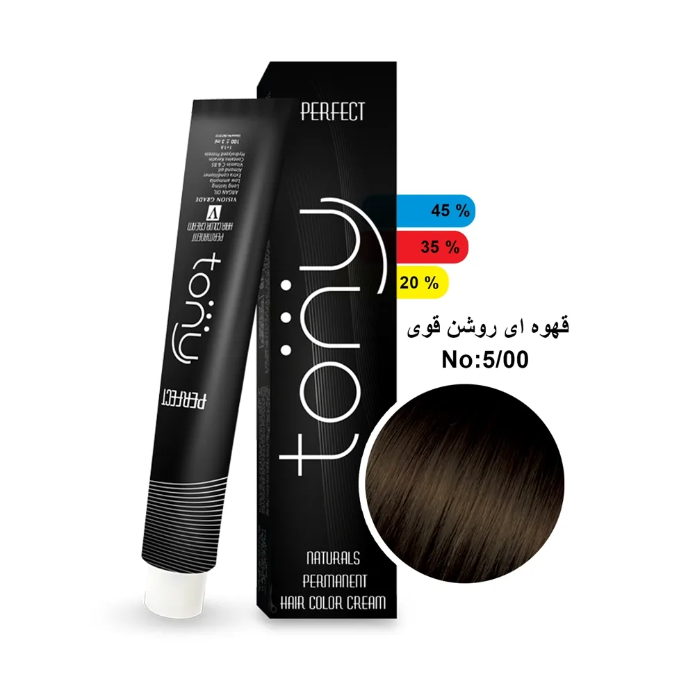 رنگ مو تونی سری طبیعی قوی