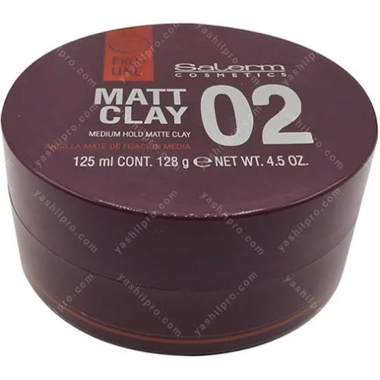 واکس مو مات کننده سالرم مدل clay شماره 2 