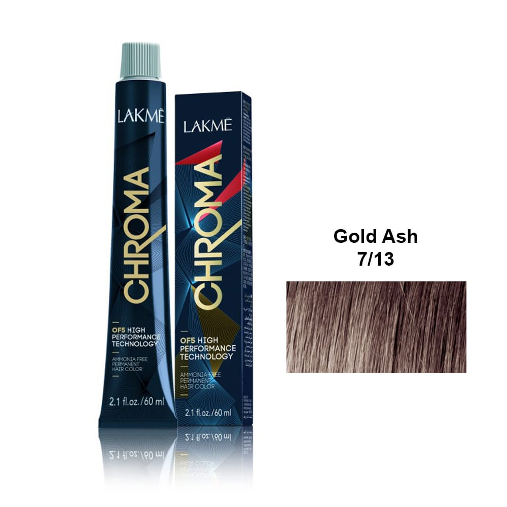 رنگ مو بدون آمونیاک کروما گروه بژ لاکمه Lakme