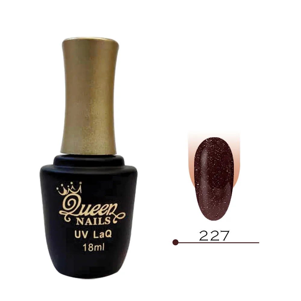 لاک ژل کوئین نیل (زرشکی اکلیلی) کد ۲۲7