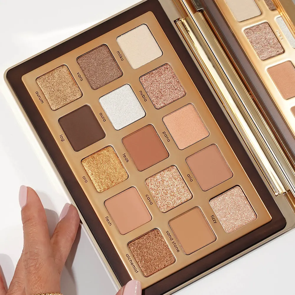 پالت سایه 15 رنگ ناتاشا دنونا مدل Golden Palette 2