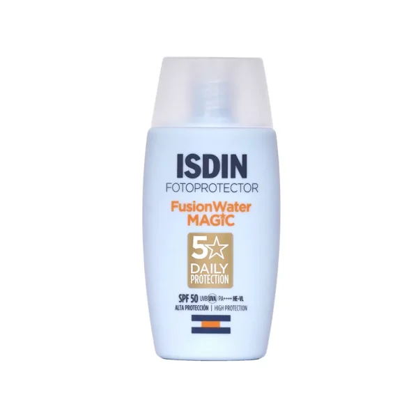 ضد آفتاب مجیک فیوژن واتر SPF50 بدون رنگ ایزدین ISDIN