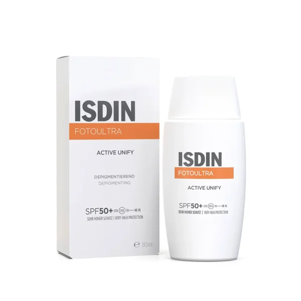 ضد آفتاب بی رنگ ایزدین اکتیو یونیفای Isdin