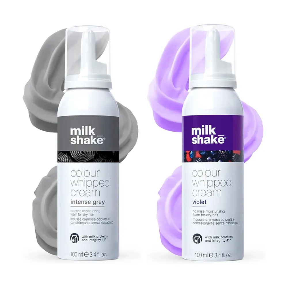 فوم مو حاوی رنگدانه میلک شیک