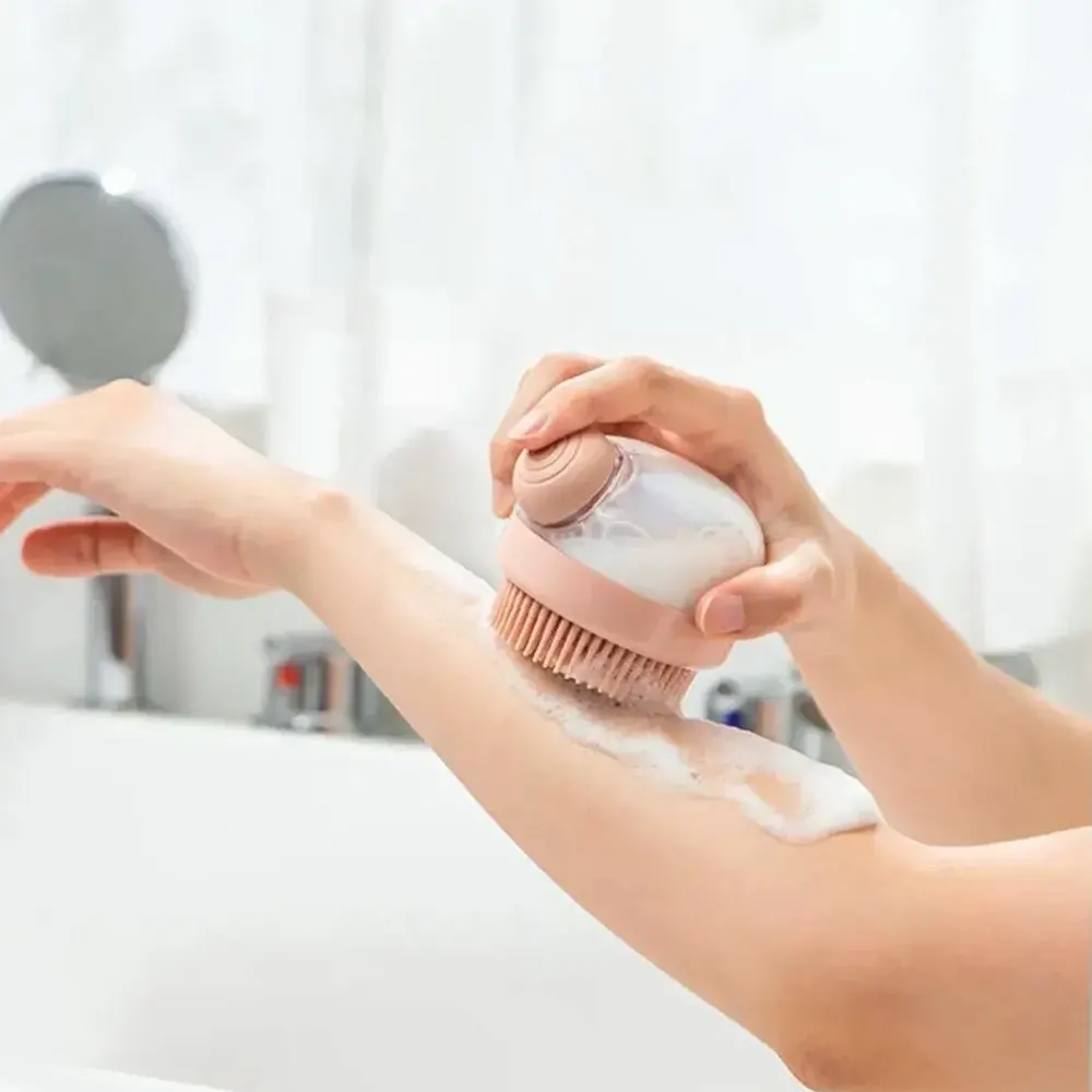 سرشور و لیف سیلیکونی مخزن دار - Image 3