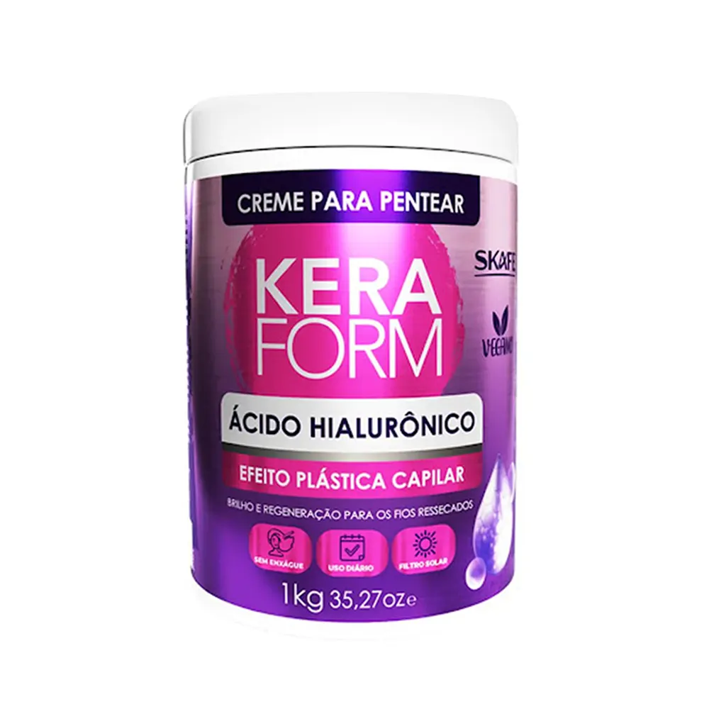 کرم براشینگ مو هیالورونیک اسید اسکیف Skafe