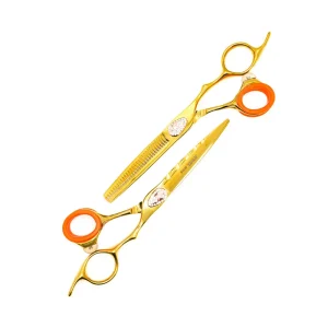 ست قیچی کوتاهی و پیتاژ مو جوال استایل طلایی مدل 207N