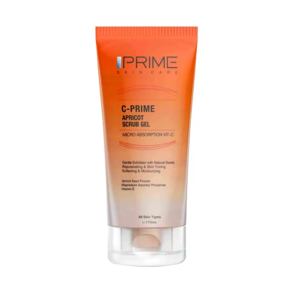 ژل اسکراب زردآلو ویتامین سی پرایم Prime