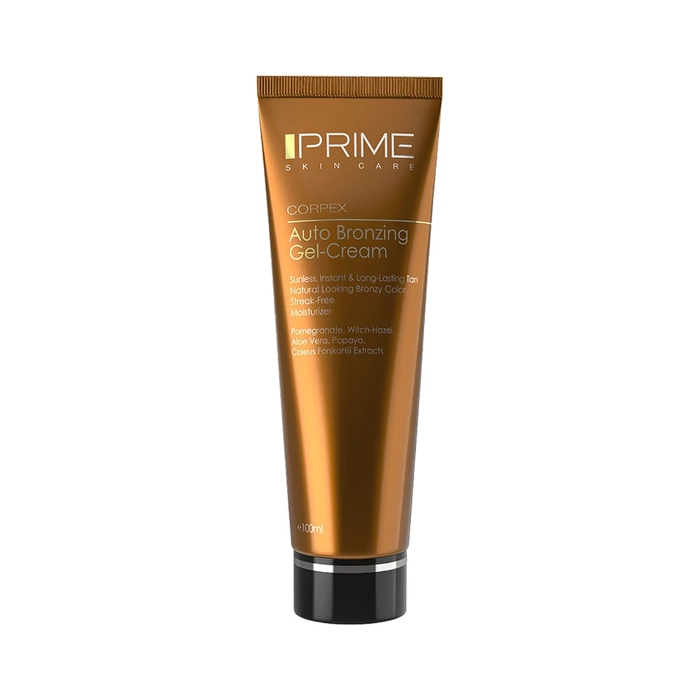 ژل کرم برنزه کننده پوست پرایم