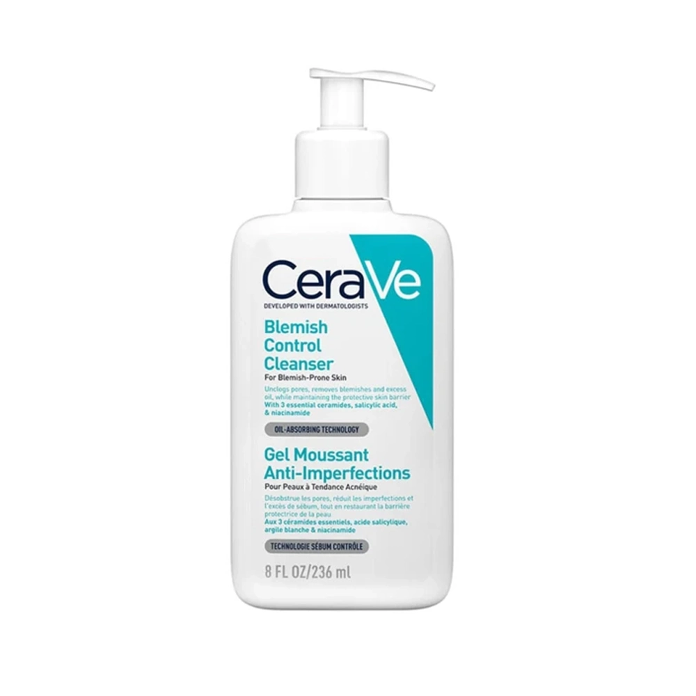 ژل شستشوی پوست چرب و جوشدار سراوی Cerave