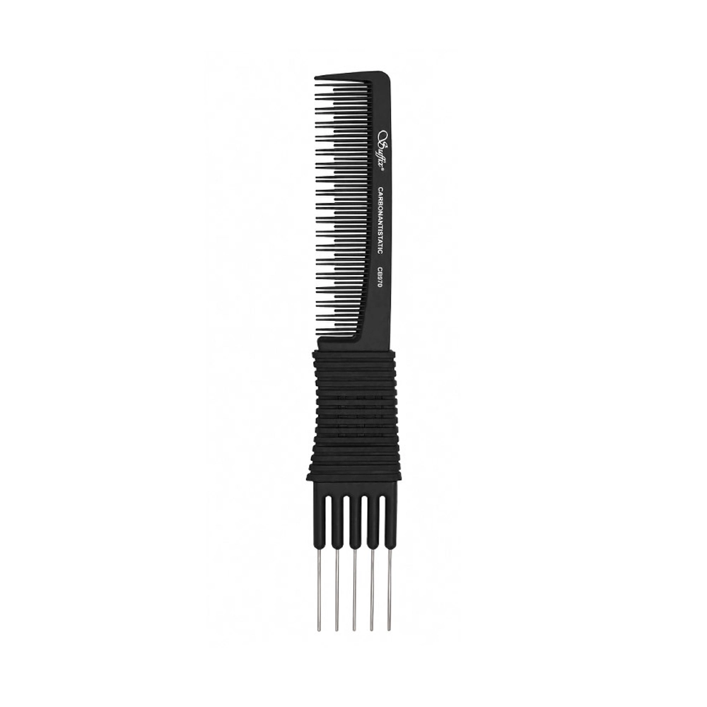 شانه شینیون 5 شاخه کربن سافیکس مدل CB970